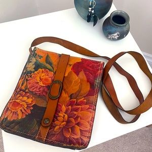 Patricia Nash floral crossbody